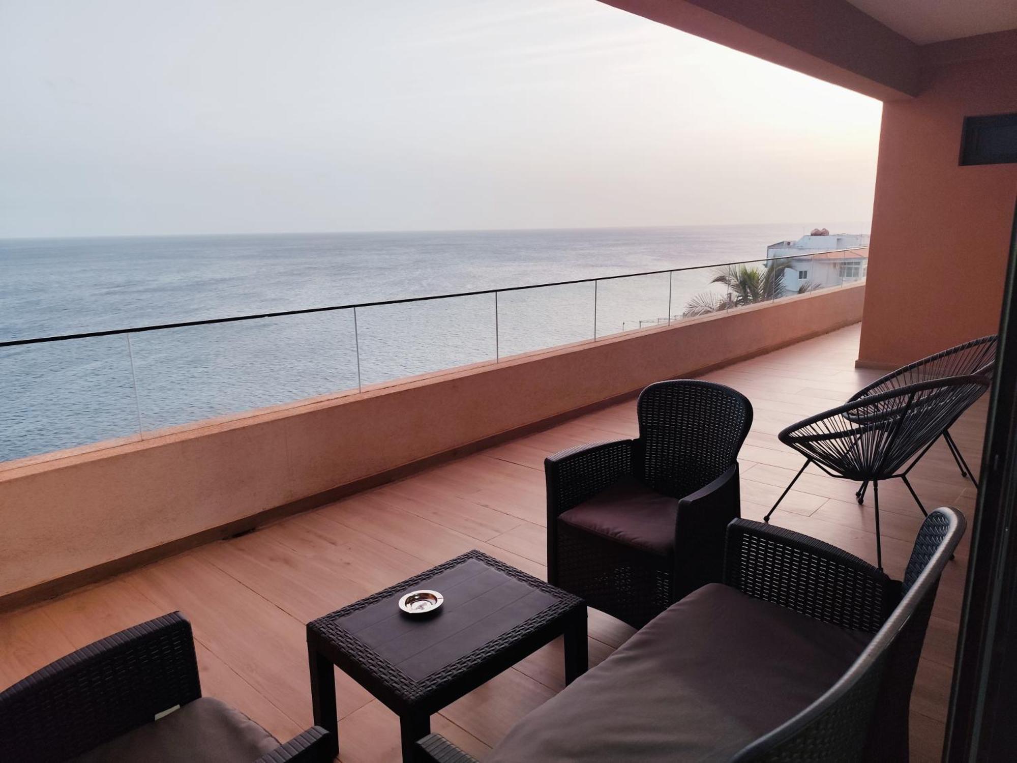 Ocean Mirror Apartment Praia Exterior foto