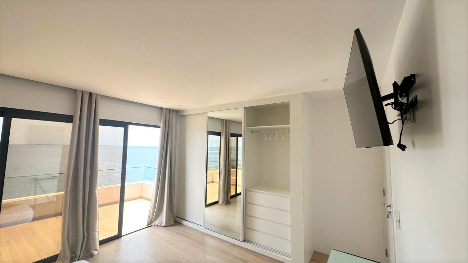 Ocean Mirror Apartment Praia Exterior foto
